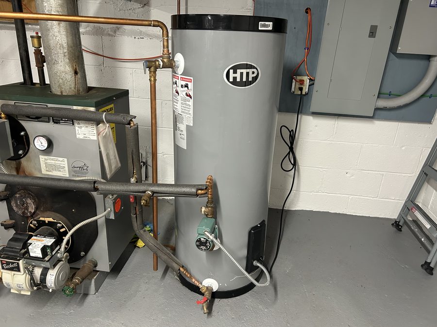 HTP water heater installation - Meta Mechanical